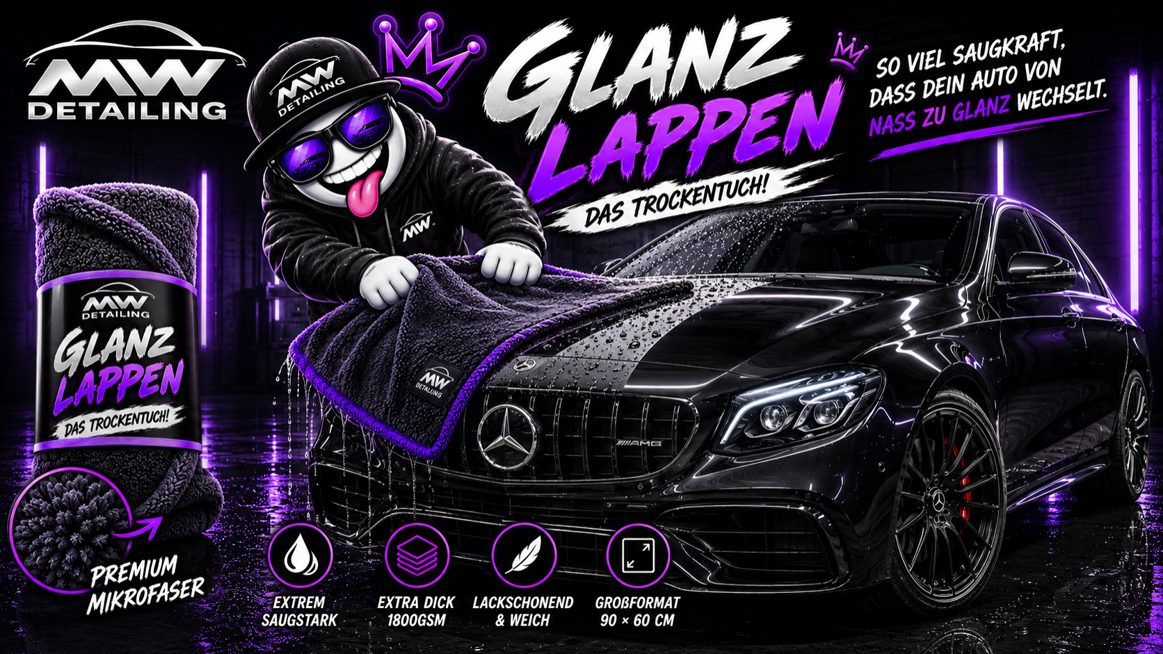 Glanz Lappen Banner E63S