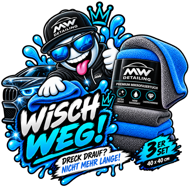 Wisch Weg Blau